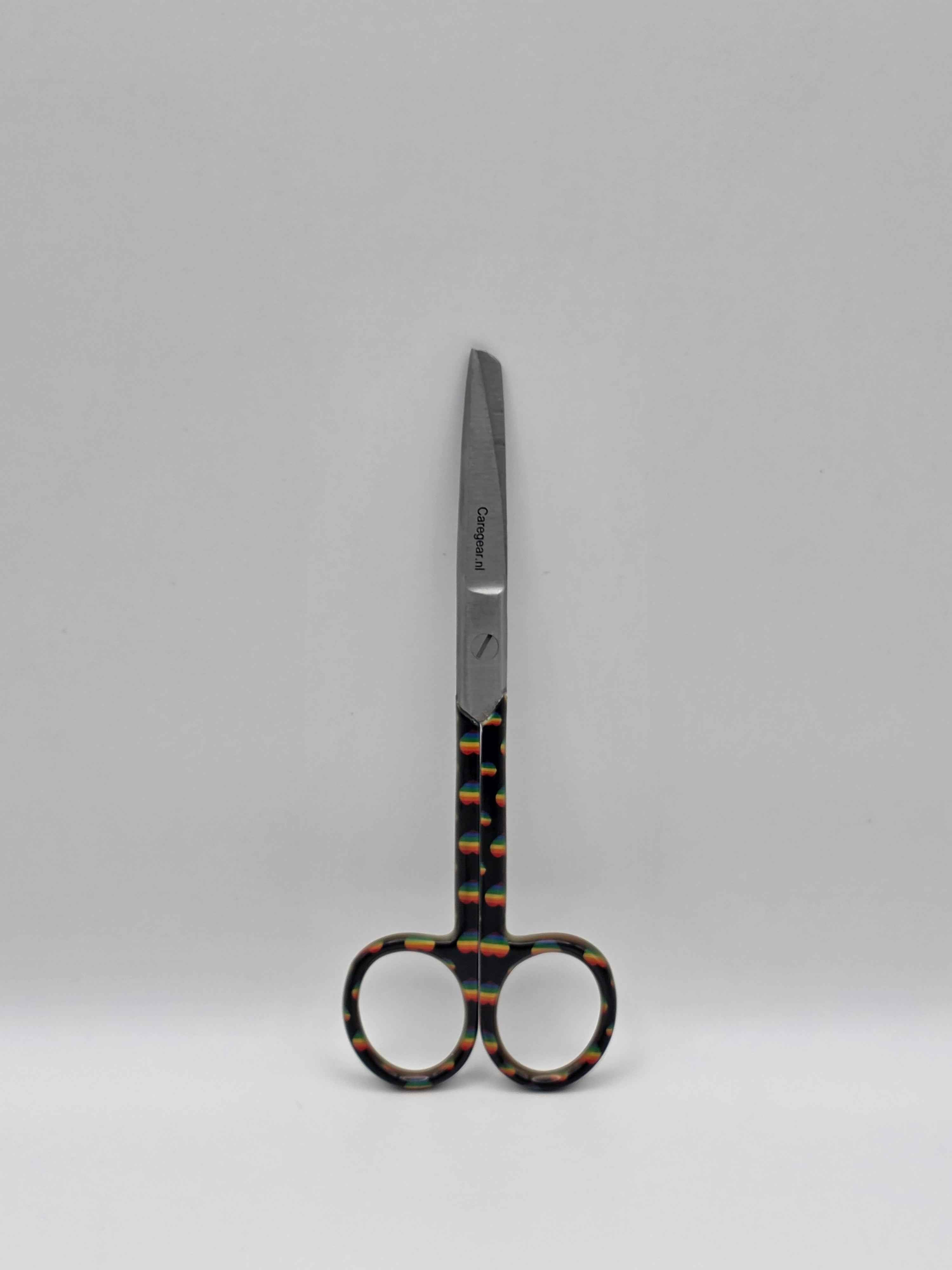 3 delig scharen set verpleegkundige Regenboog - Caregear.nl Zorg scharen verpleegkundigen