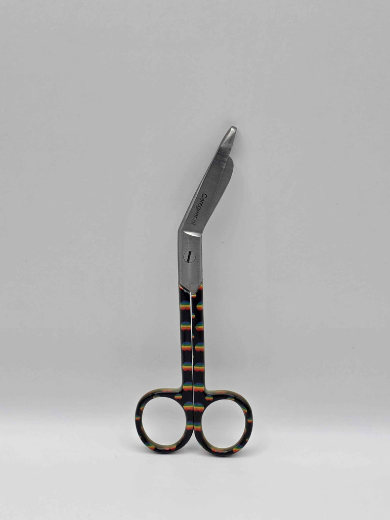 3 delig scharen set verpleegkundige Regenboog - Caregear.nl Zorg scharen verpleegkundigen