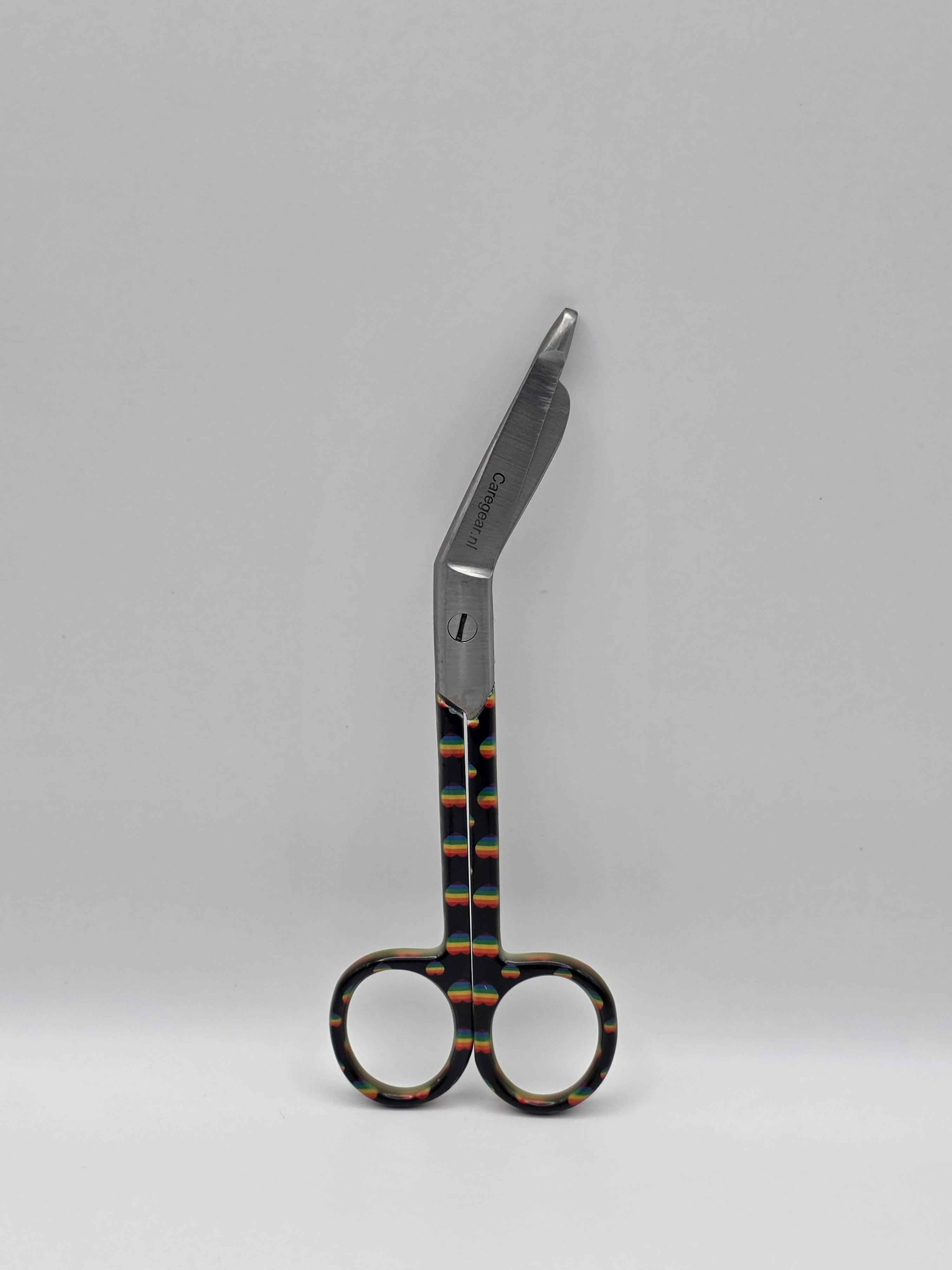 3 delig scharen set verpleegkundige Regenboog - Caregear.nl Zorg scharen verpleegkundigen