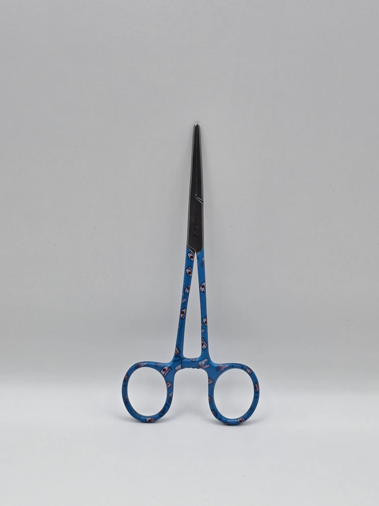 3-delige verpleegkundige scharenset blauw met hoedjes en handschoenen – gratis naamgravering - Caregear.nl Zorg scharen verpleegkundigen