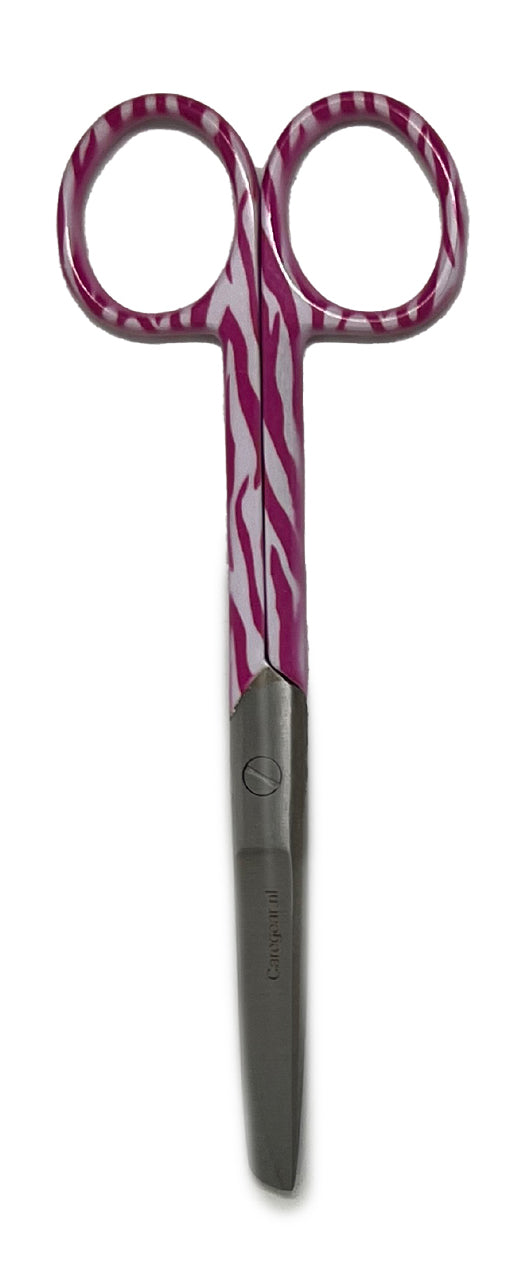 3 delig scharen set verpleegkundige Rose Zebra (+ naam graveren) - Caregear.nl Zorg scharen verpleegkundigen