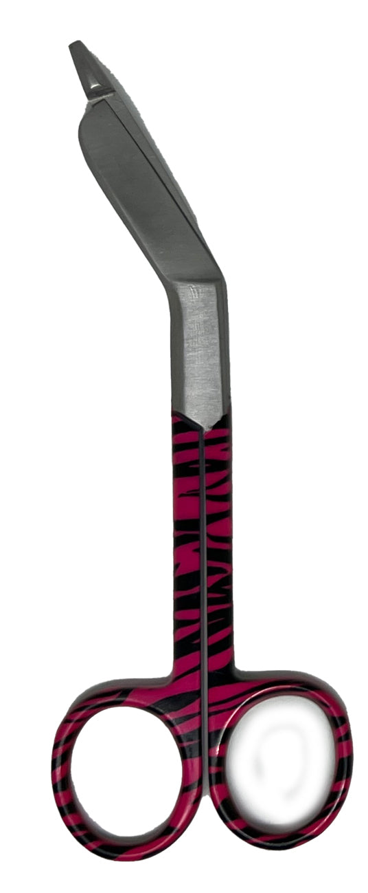 3-delige verpleegkundige scharenset - Zorg spullen in Pink/Roze/panterprint | Medische scharen RVS + naam graveren - Caregear.nl Zorg scharen verpleegkundigen