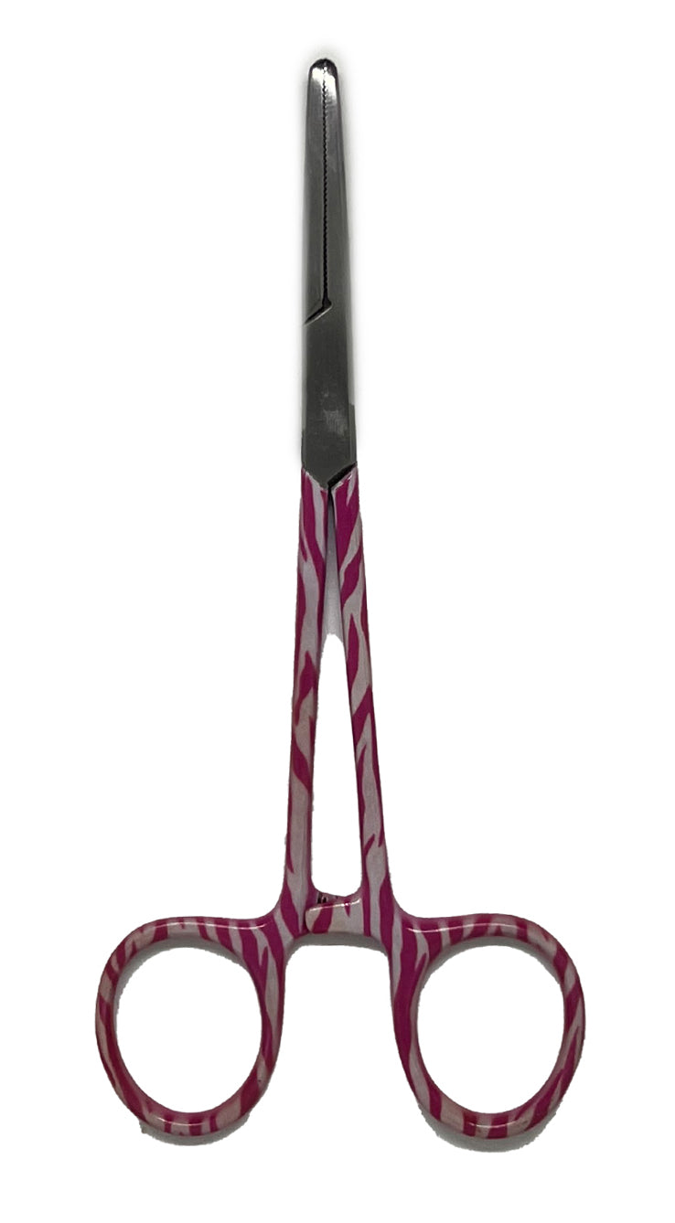 3 delig scharen set verpleegkundige Rose Zebra (+ naam graveren) - Caregear.nl Zorg scharen verpleegkundigen