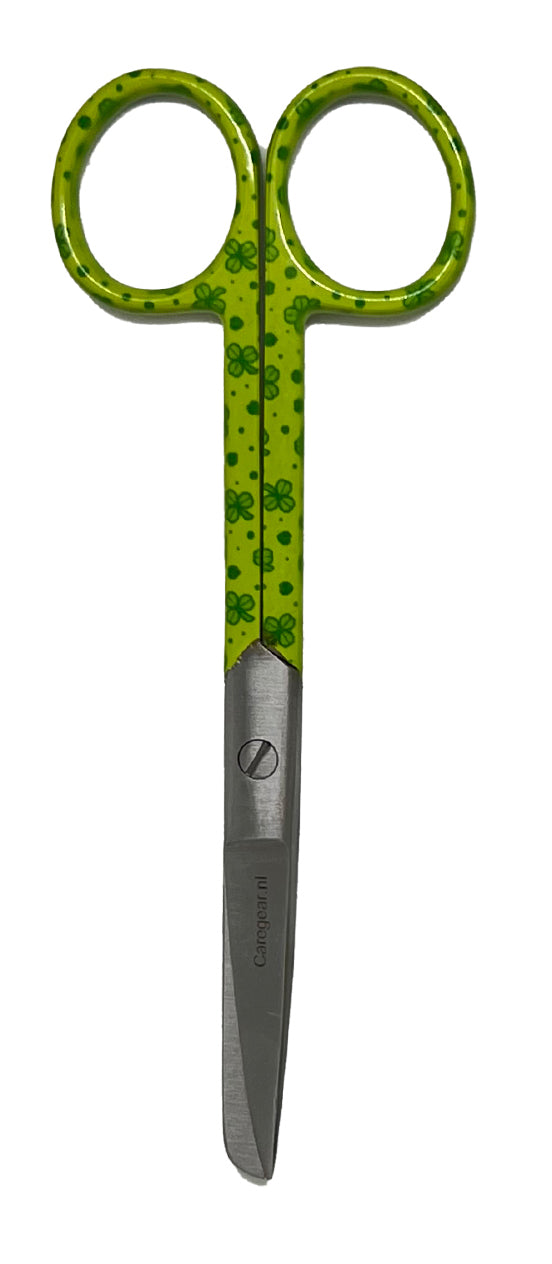 3 delig scharen set verpleegkundige Green Leprechaun  (+ naam graveren) - Caregear.nl Zorg scharen verpleegkundigen