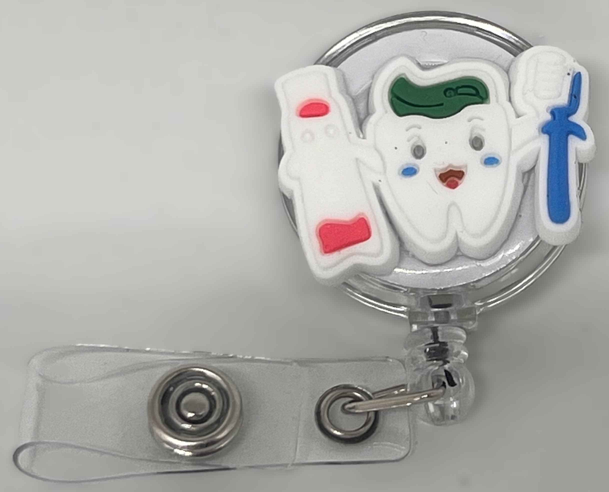 Pashouder, JOJO, Zipper 3D siliconen afbeelding - Caregear.nl Zorg scharen verpleegkundigen