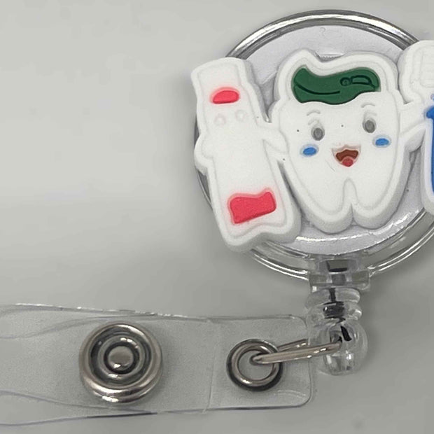 Pashouder, JOJO, Zipper 3D siliconen afbeelding - Caregear.nl Zorg scharen verpleegkundigen