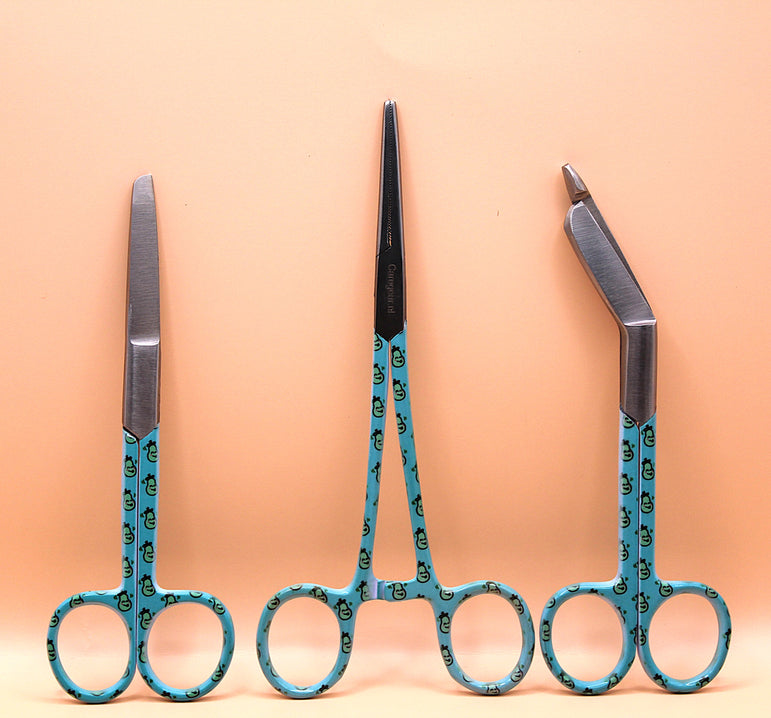 Blue Fruit 3 delig - Caregear.nl Zorg scharen verpleegkundigen