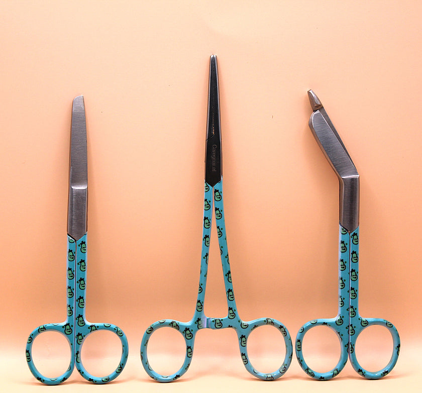 Blue Fruit 3 delig - Caregear.nl Zorg scharen verpleegkundigen