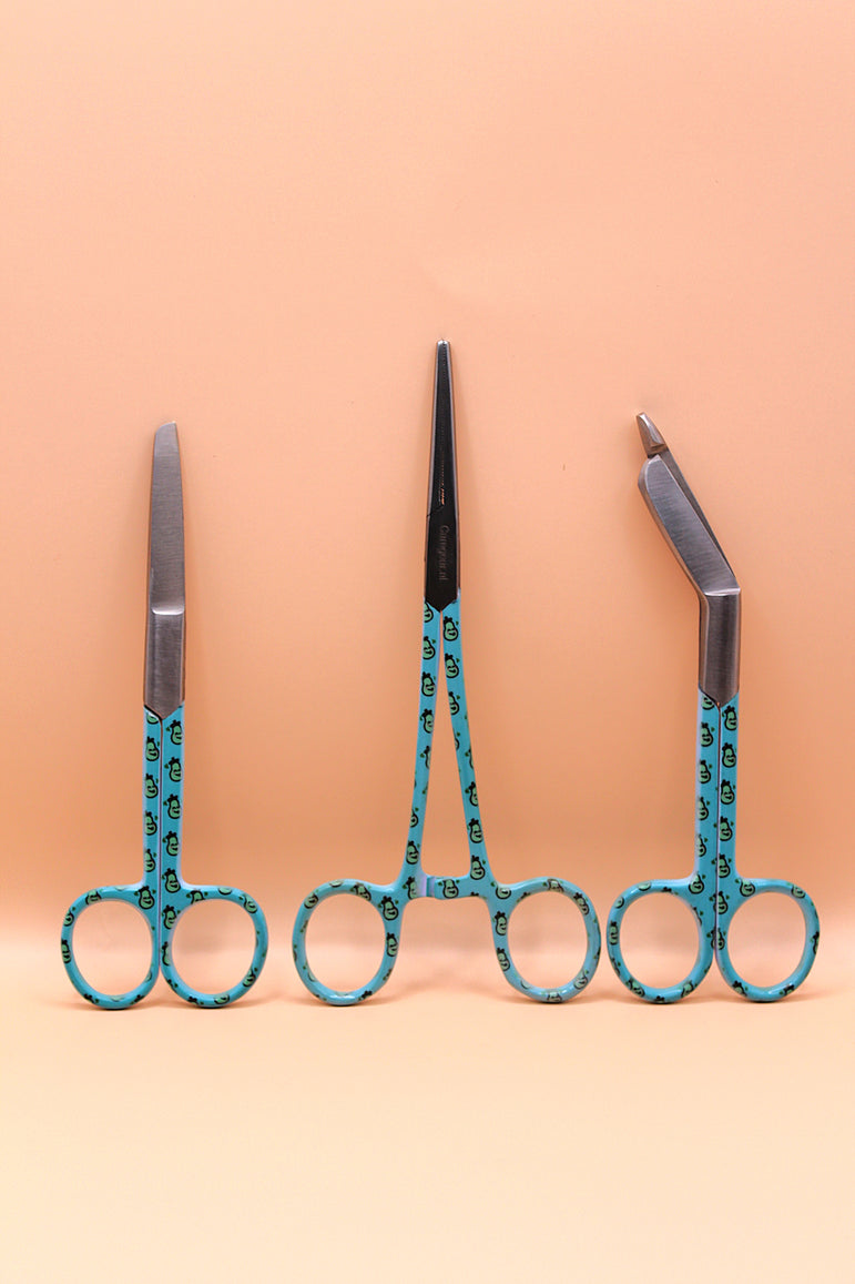 Blue Fruit 3 delig - Caregear.nl Zorg scharen verpleegkundigen