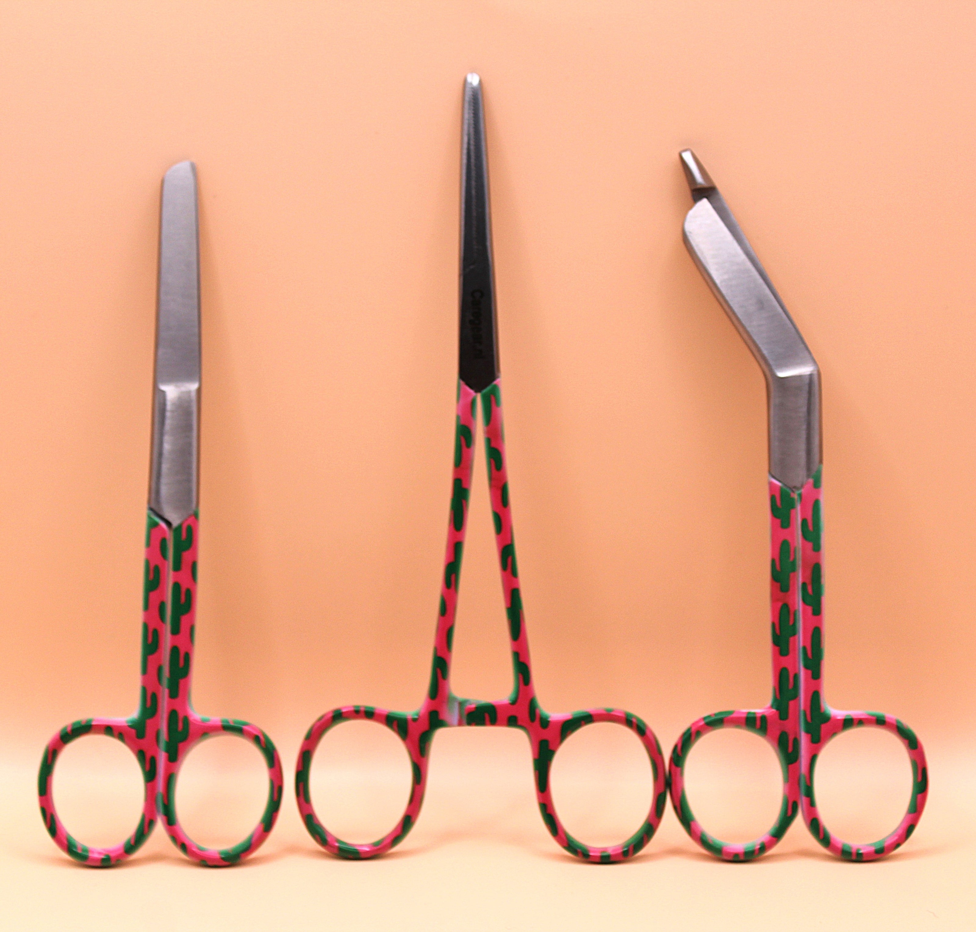 Pink Cactus 3 delig - Caregear.nl Zorg scharen verpleegkundigen