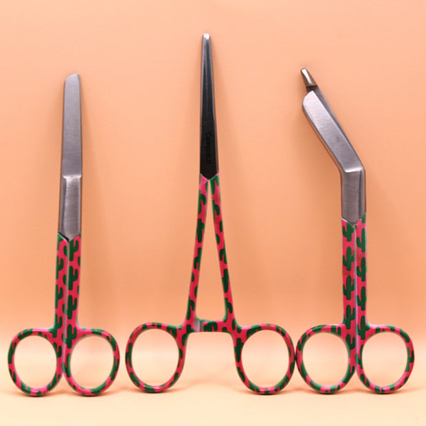 Pink Cactus 3 delig - Caregear.nl Zorg scharen verpleegkundigen