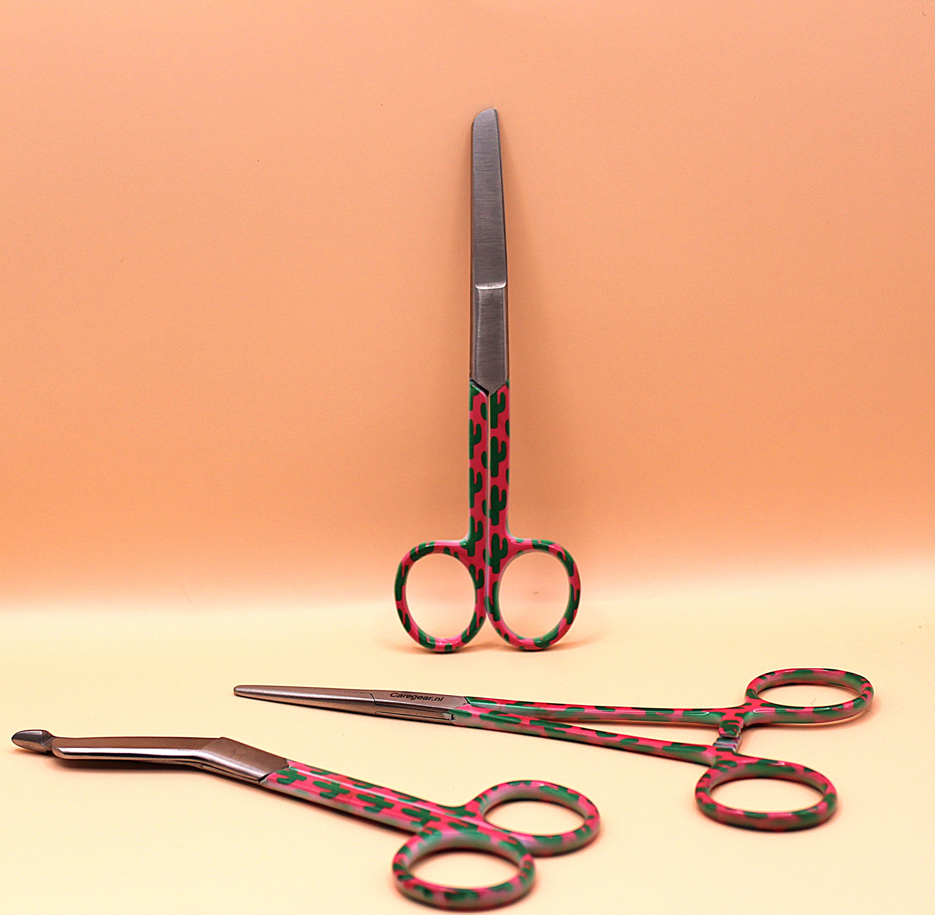 Pink Cactus 3 delig - Caregear.nl Zorg scharen verpleegkundigen