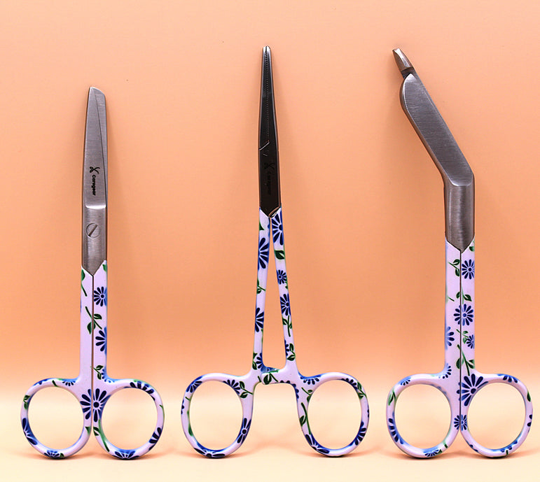 Fleur 3 delig - Caregear.nl Zorg scharen verpleegkundigen