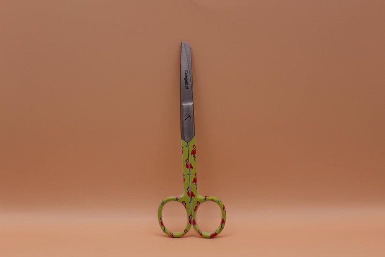 3 Delig set + gratis naam gravering Flamingo - Caregear.nl Zorg scharen verpleegkundigen