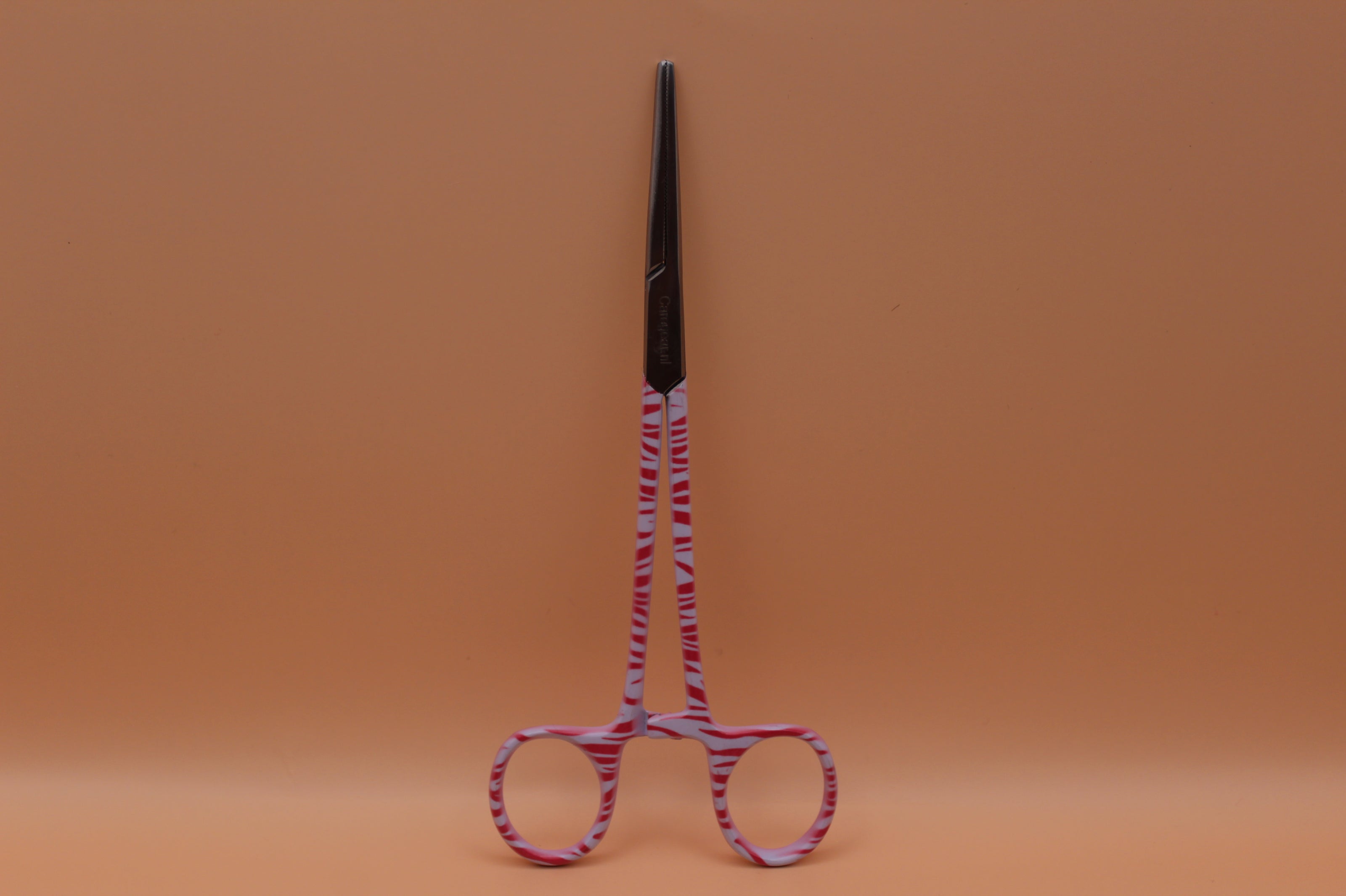 3 Delig set + gratis naam gravering Zebra roze - Caregear.nl Zorg scharen verpleegkundigen