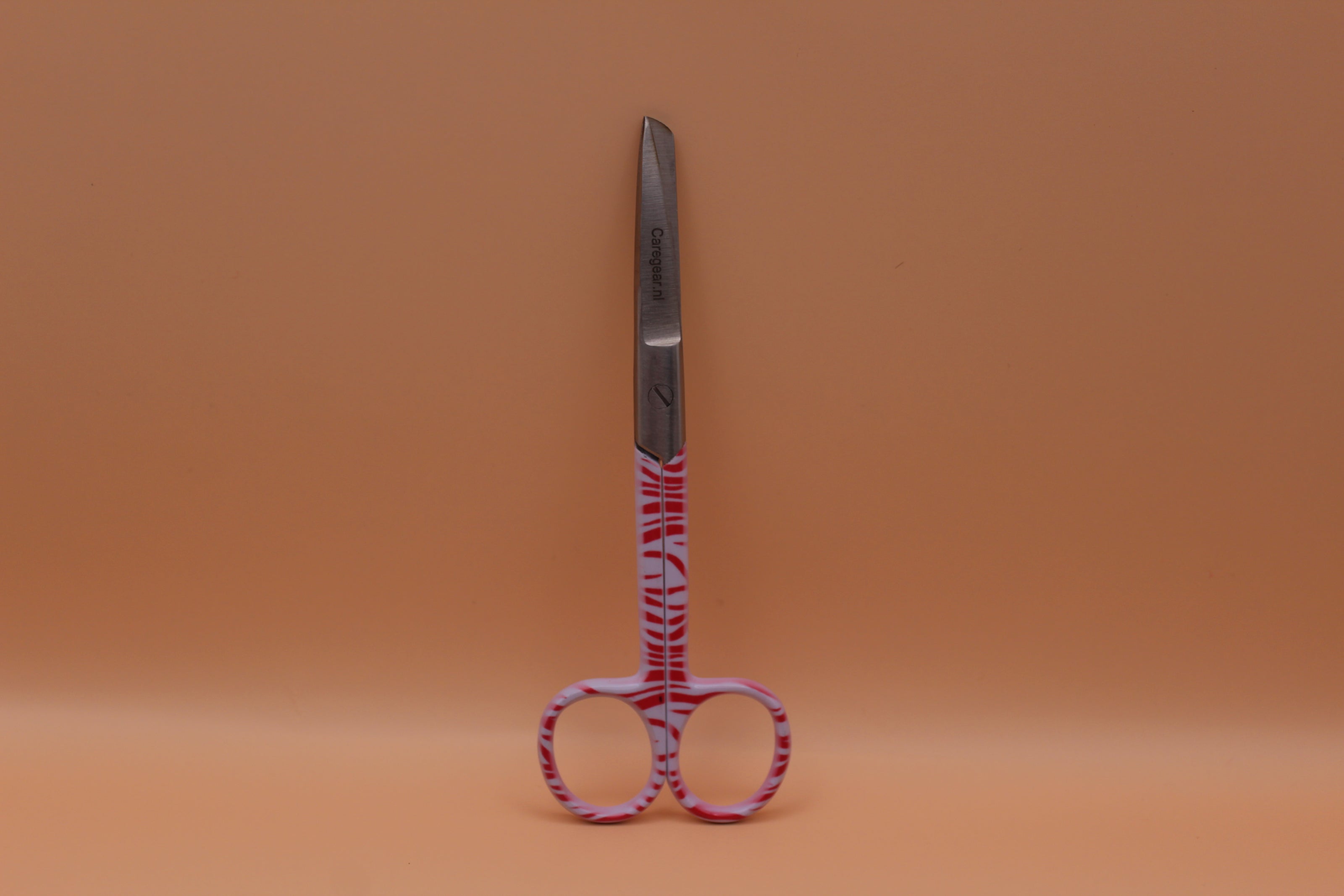 3 Delig set + gratis naam gravering Zebra roze - Caregear.nl Zorg scharen verpleegkundigen