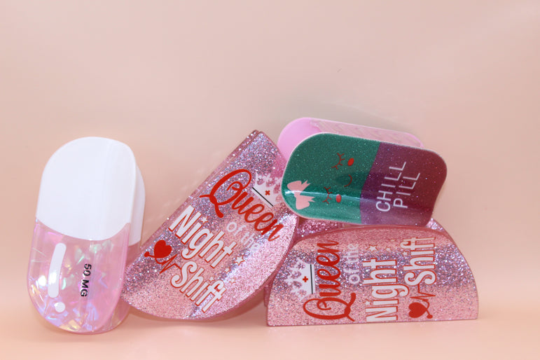 Haarclip L Nachtdienst Nurse - Caregear.nl Zorg scharen verpleegkundigen