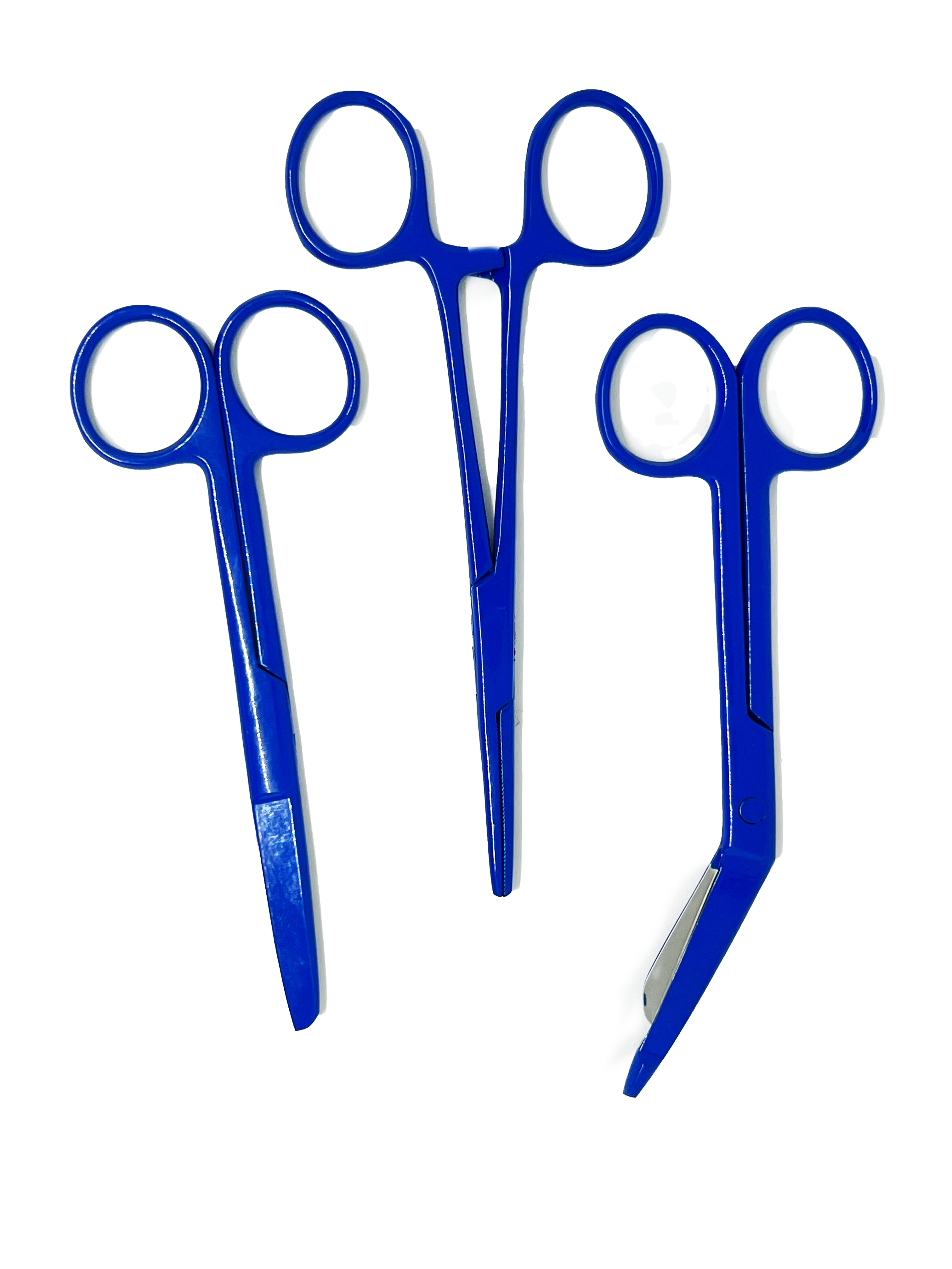 3 delig scharen set verpleegkundige Blauw (naam graveren) - Caregear.nl Zorg scharen verpleegkundigen