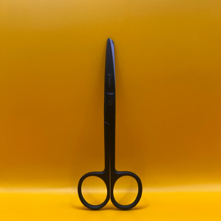 3 delig scharen set verpleegkundige Zwart Mat (naam graveren) - Caregear.nl Zorg scharen verpleegkundigen