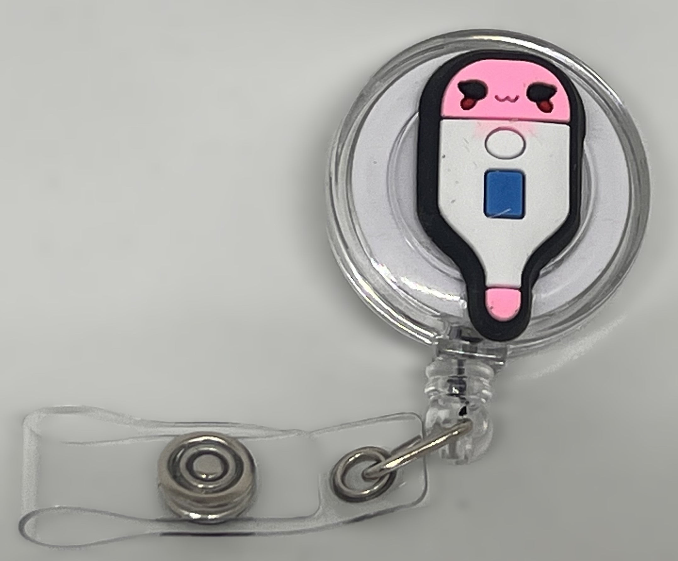 Pashouder, JOJO, Zipper 3D siliconen afbeelding - Caregear.nl Zorg scharen verpleegkundigen