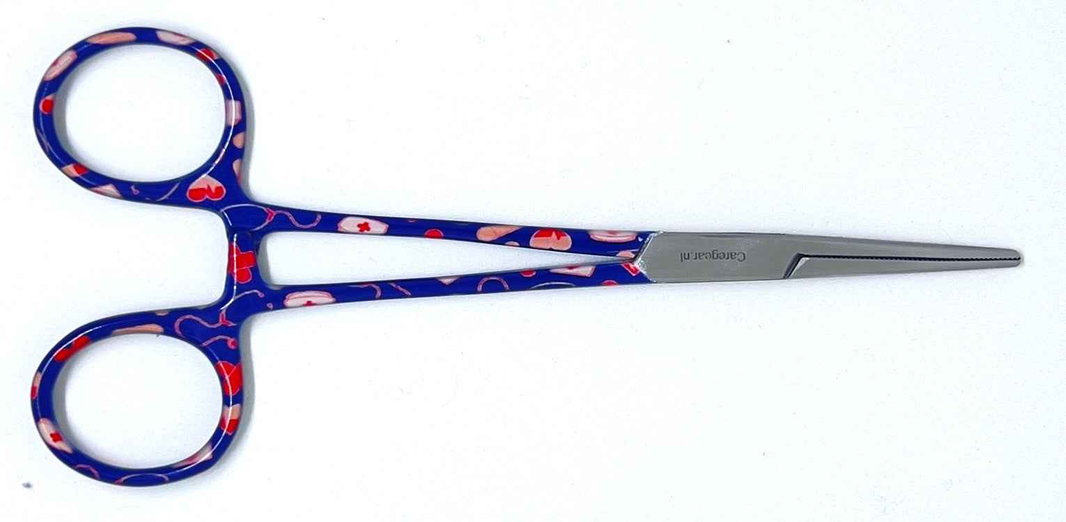 3 delig scharen set verpleegkundige VPK blauw - Caregear.nl Zorg scharen verpleegkundigen