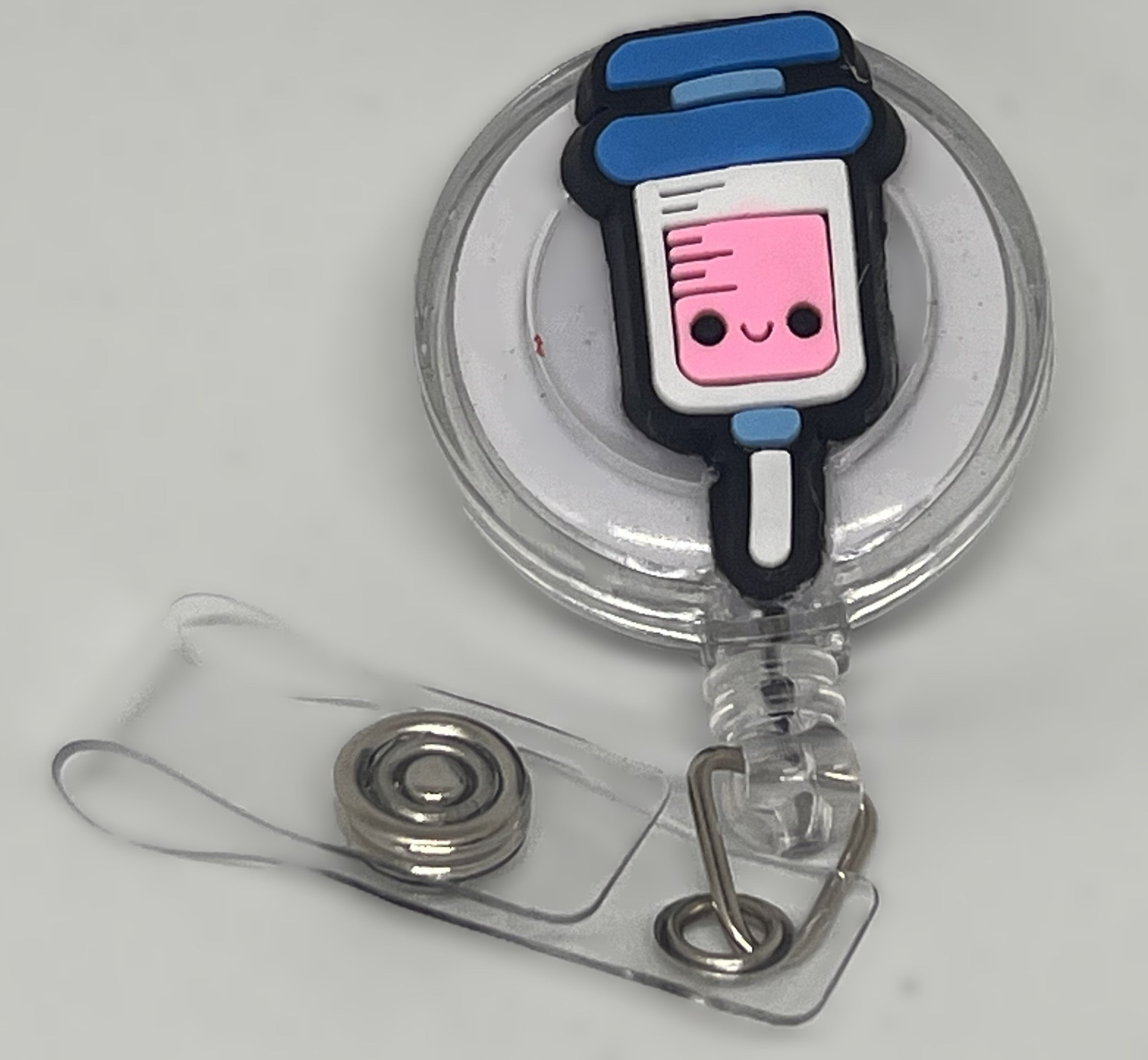 Pashouder, JOJO, Zipper 3D siliconen afbeelding - Caregear.nl Zorg scharen verpleegkundigen