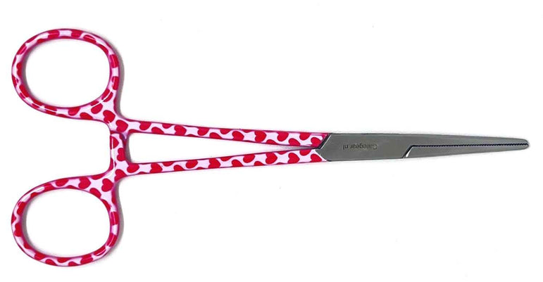 3 delig scharen set verpleegkundige hartjes roze/wit - scharenset verpleegkundige hartjes roze zorg scharen - Caregear.nl Zorg scharen verpleegkundigen
