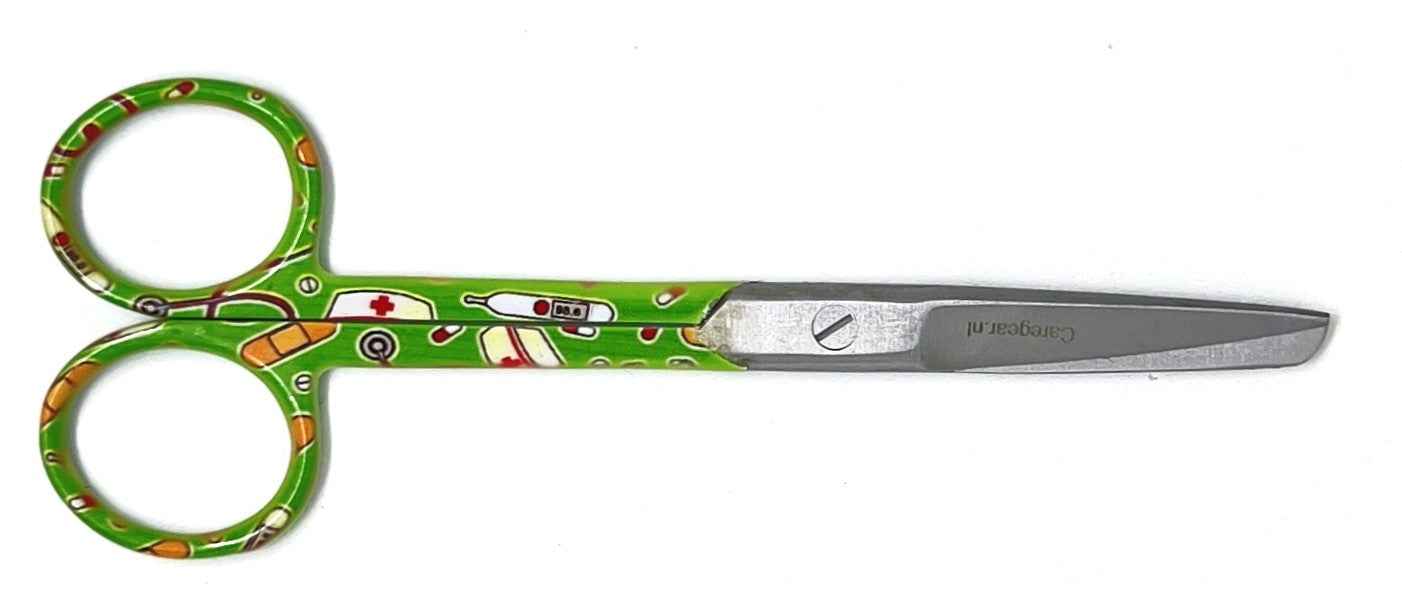 3 delig scharen set verpleegkundige VPK groen - Caregear.nl Zorg scharen verpleegkundigen