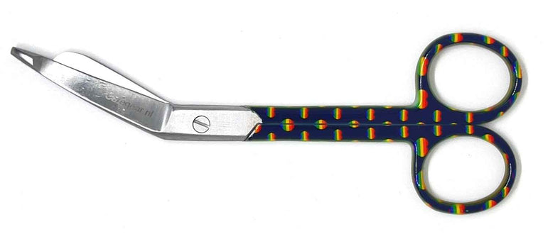 3 delig scharen set verpleegkundige Regenboog - Caregear.nl Zorg scharen verpleegkundigen